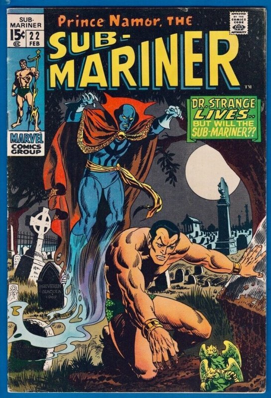 Sub-Mariner #22 (1970) VF+