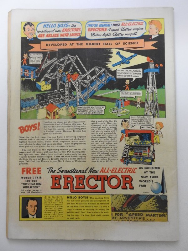 The Funnies #38 (1939) GD+ Condition coupon cut from back cover