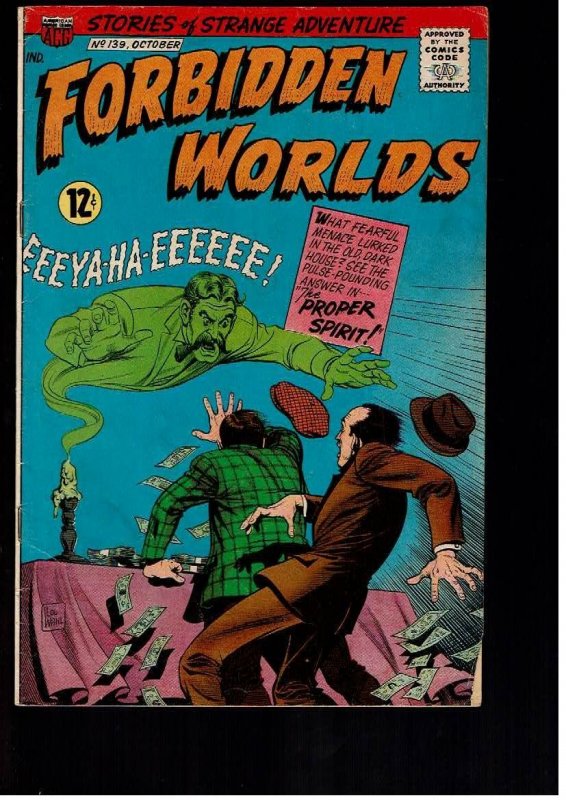 Forbidden Worlds #139 (1966)VG+