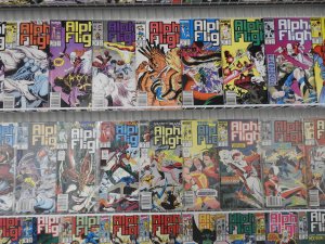 Alpha Flight 1-92 Complete Run W/ Annuals #1,2!! Avg FN Condition!