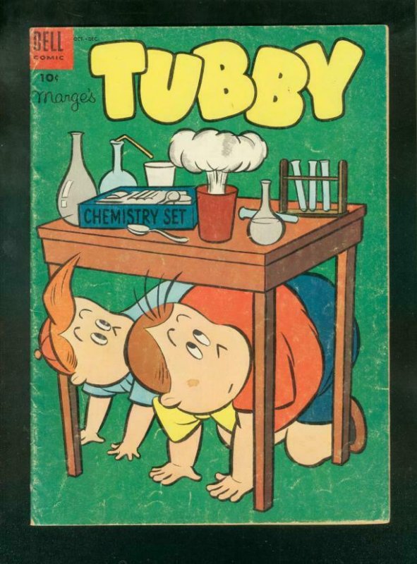 MARGE'S TUBBY #10 1954-DELL COMICS-CHEMISTRY SET G