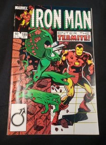IRON MAN #189 (NM) BAGGED & BOARDED, ENTER...THE TERMITE 1984 