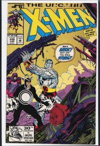 The Uncanny X-Men #248 Second Print Cover (1989) X-Men