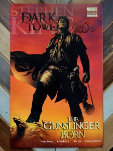 Signed Lot of 4: DARK TOWER - Gunslinger Born #1, 2, 3, 5 by PETER DAVID (2008)