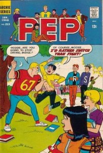 Pep Comics   #213, Fine- (Stock photo)