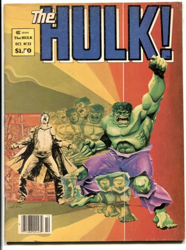 Hulk #23 1981 -Marvel Magazine- Walt Simonson cover VG/FN