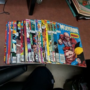 Wolverine 28 Issue Marvel Comics Lot Run Set Collection Annuals Modern Age