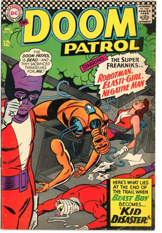 Doom Patrol #108  1966  VG