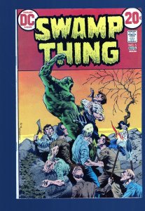 Swamp Thing #5 - Bernie Wrightson Cover. Discovery of New Powers. (6.5/7.0) 1973