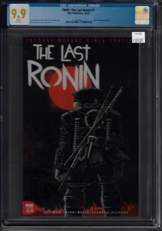 TMNT The Last Ronin #1 Cover A Eastman Graded CGC 9.9 GB