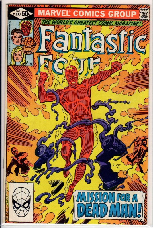 Fantastic Four #233 Direct Edition (1981) 8.0 VF