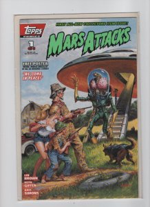 Mars Attacks #1 Farmer Cover (1994)