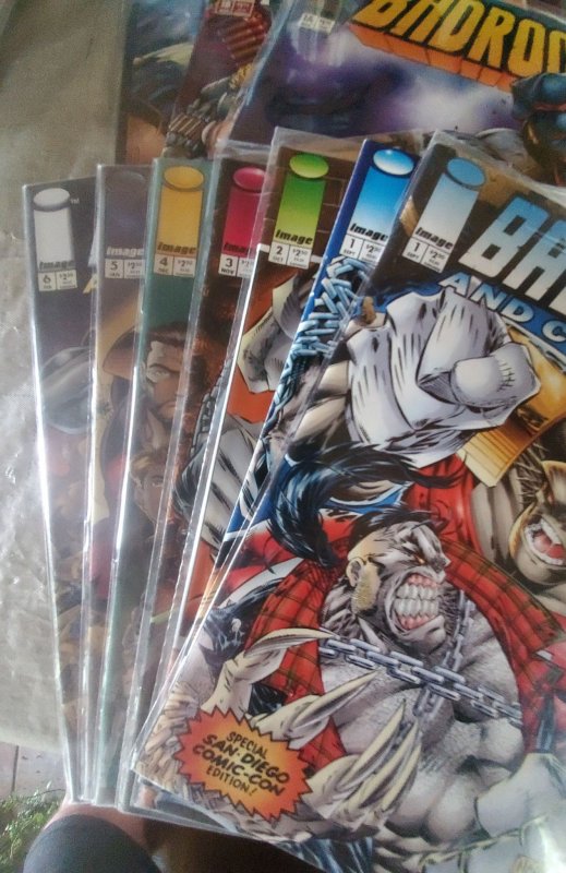 Badrock & Company #1 Variant Cover (1994) 11 issues