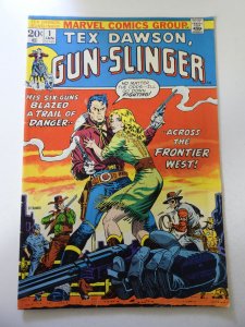 Tex Dawson, Gun-Slinger (1973) VG/FN Condition moisture stain bc