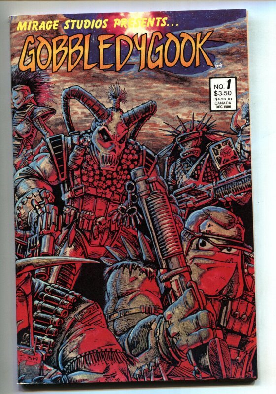 Gobbledygook #1-1986-early TMNT NINJA TURTLES appearance comic book