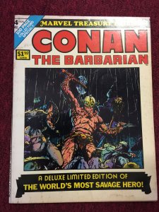 Marvel Treasury Edition Conan The Barbarian #4-1975 COMIC BOOK