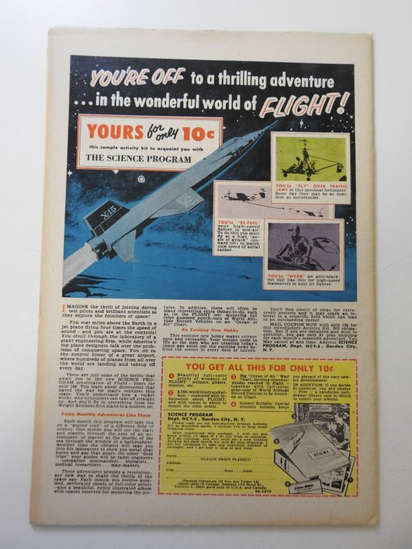 World's Finest Comics #109 (1960) GD+ Condition 2 in spine split