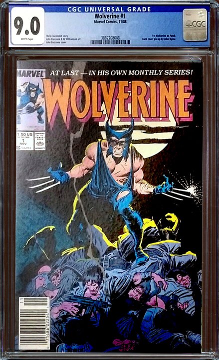 Wolverine #1 CGC 9.0 Newsstand Edition