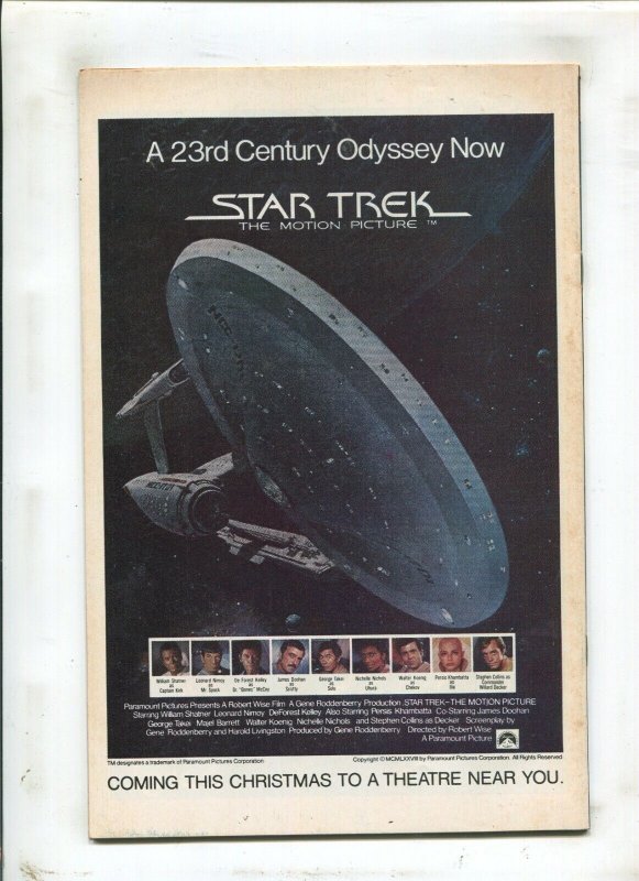 MACHINE MAN #10 (6.0) NEWSSTAND, DITKO!! 1979