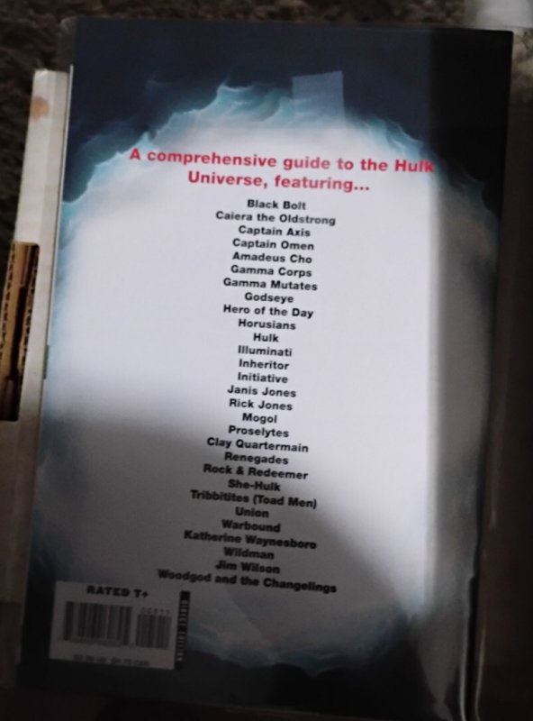 WORLD WAR HULK  GAMMA  FILES  # 1 2007 MARVEL DISNEY