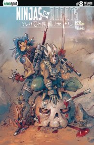 Ninjas & Robots #8 2021 Klaus/Gieni 1:5 Keenspot Entertainment EB134