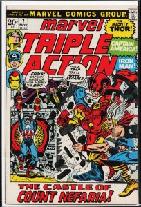 Marvel Triple Action #7 (1972) The Avengers