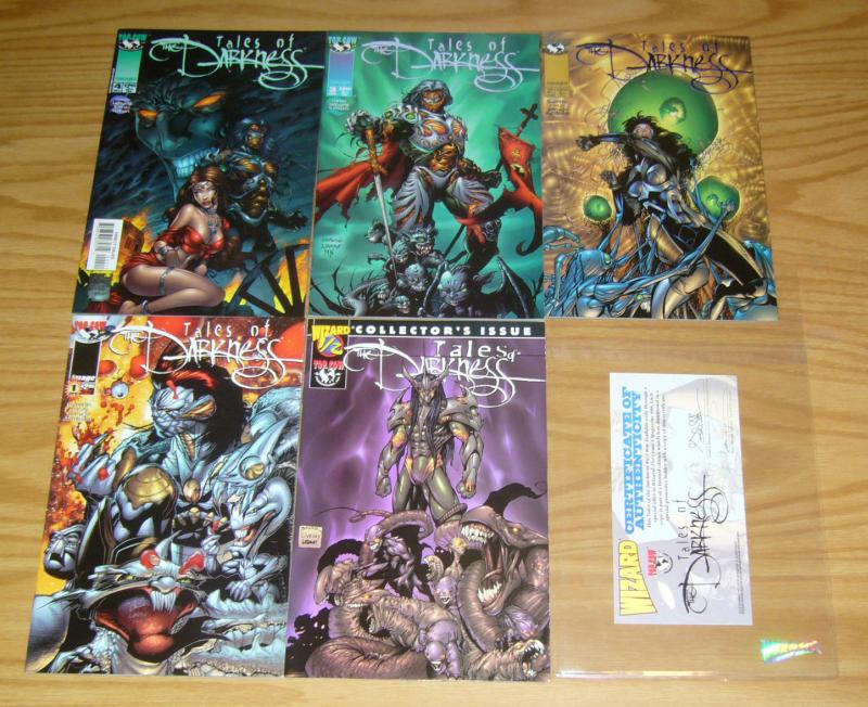 Tales of the Darkness #½ & 1-4 VF/NM complete series - image comics - half COA