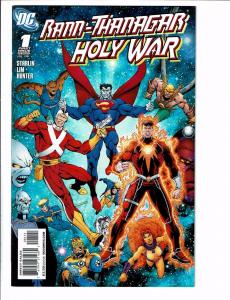 5 DC Comics; # 1 3 13 Holy War Infinite Crisis Millennium Titans Manhunter J99