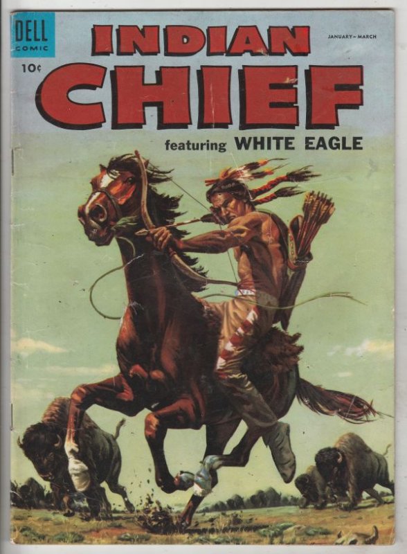 Indian Chief #17 (Jan-56) VG/FN Mid-Grade White Eagle