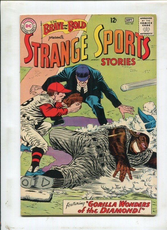 Brave & The Bold #49 ~ Strange Sports Gorilla Wonders Of The Diamond! ~ (7.5)WH 