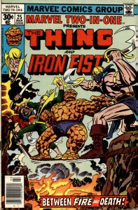 Marvel Two-in-One #25 (1977) Iron Fist