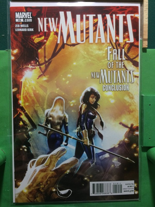 New Mutants #19 2009 series Fall of the New Mutants Conclusion