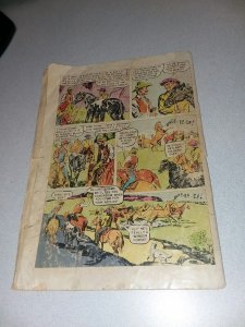 GENE AUTRY'S CHAMPION #4 & 5 GOLDEN AGE DELL comics 1952 WESTERN PAINTED COVER