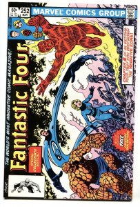Fantastic Four #252 comic book - Includes Tattooz-Marvel NM-