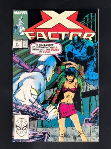 X-Factor #31 (1988) 1st Cameo Appearance of Orphan Maker
