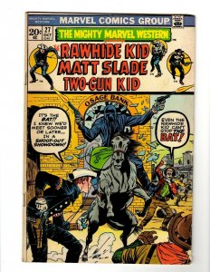 Mighty Marvel Western #27 ORIGINAL Vintage 1973 Marvel Comics