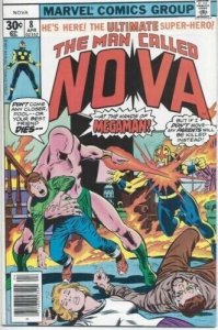 The Man Called Nova #8 1st Print Marvel 1977 EB122