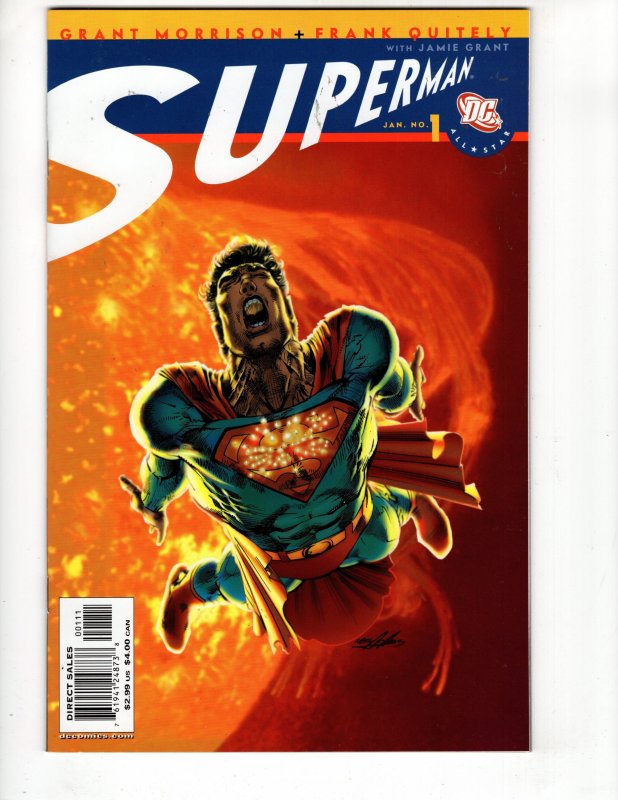 ALL STAR SUPERMAN #1 Neal Adams variant Cover / ID#307