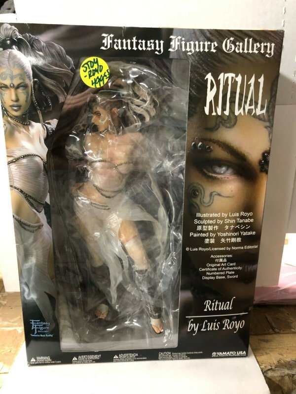 RITUAL by Luis Royo! Yamamoto USA! Fantasy Figure Gallery Shin Tanabe sculptor