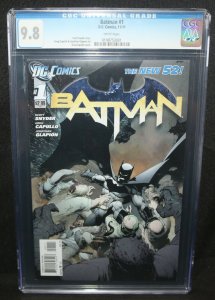Batman #1 - Greg Capullo Cover - CGC Grade 9.8 - 2011 