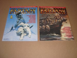 FRANK FRAZETTA FANTASY ILLUSTRATED 1-8 PLUS VARIANTS (1998 QUANTUM CAT)