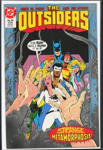 The Outsiders #25 (1987) Outsiders