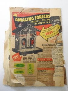 Thrilling Comics #41 (1944) PR Condition Incomplete see description