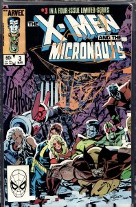 The X-Men and The Micronauts #3 (1984) Micronauts / Enigma Force