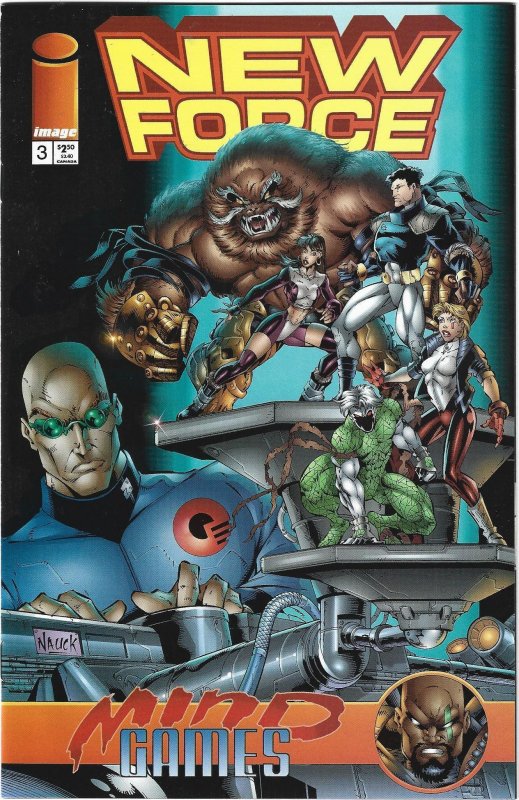 New Force #1 through 4 (1996)