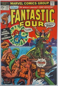 FANTASTIC FOUR 149 (Aug 1974)  F+ G Conway,Rich Buckler, Submariner, Sue is back