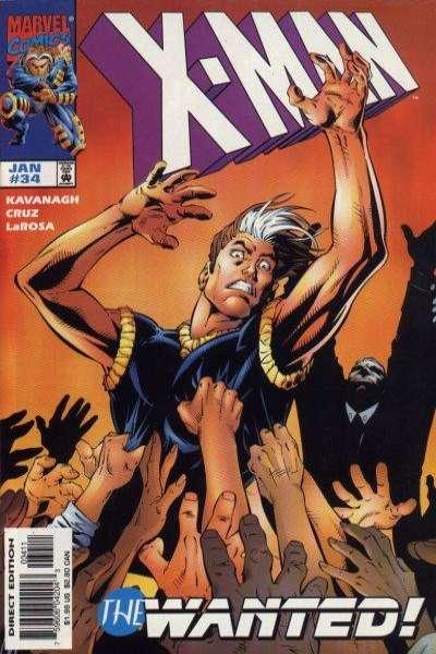 X-Man #34, VF+ (Stock photo)