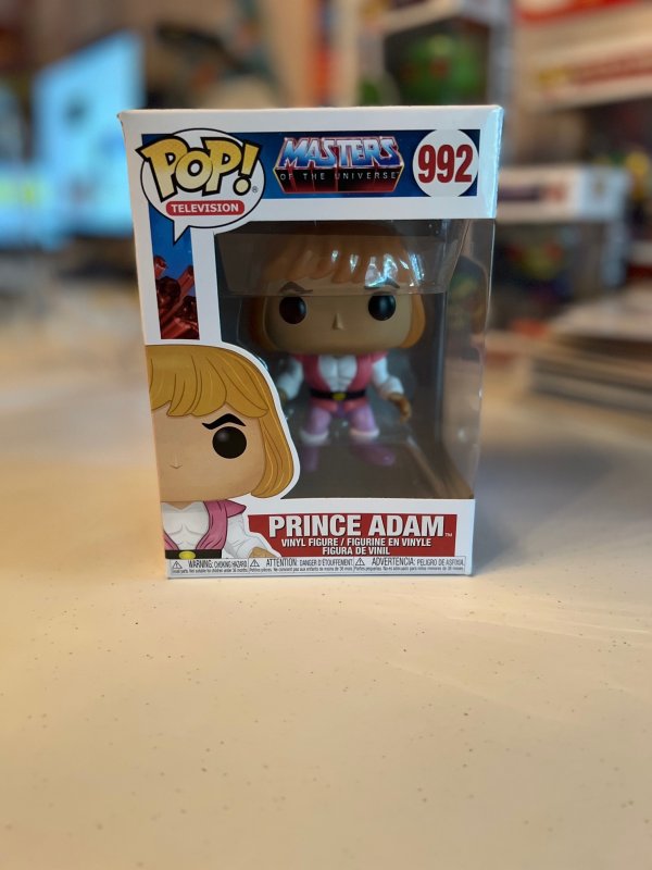 Prince Adam FUNKO Pop! 992 Masters of the Universe