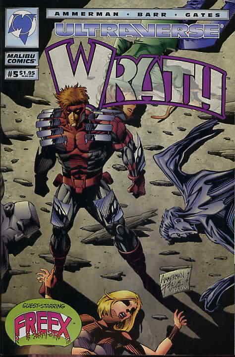 Wrath #5 VF/NM; Malibu | save on shipping - details inside