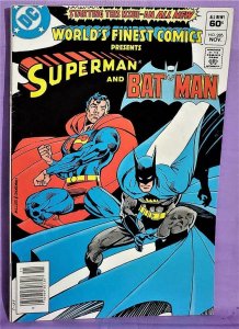 Superman Batman WORLD'S FINEST COMICS #285 Iconic Frank Miller Cover (DC, 1982)!